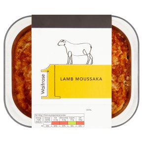 Waitrose 1 lamb moussaka