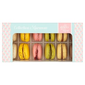le Délices de Rose Collection Macarons