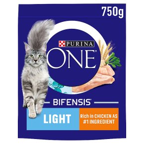 Purina ONE Light Dry Cat Food Chicken and Wheat