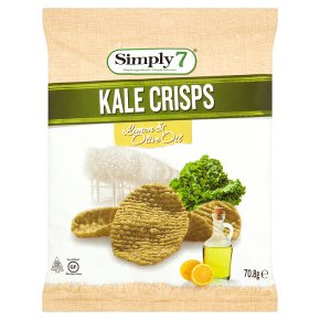 Simply 7 Kale Crisps Lemon & Olive Oil