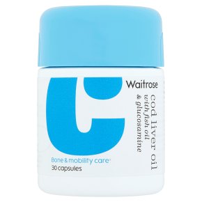 Waitrose Cod Liver Oil & Glucosamine