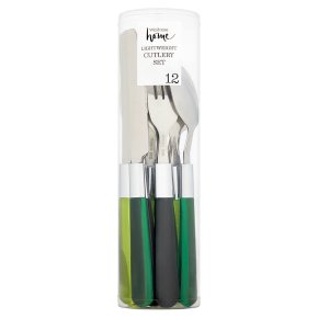 Waitrose Home Verdant Lightweight Cutlery Set