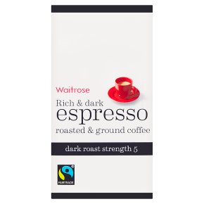 Waitrose Rich & Dark Espresso Strength 5