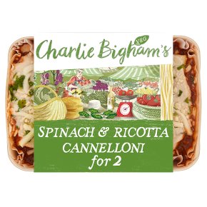 Charlie Bigham's spinach & ricotta cannelloni