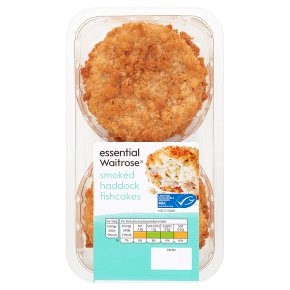 essential Waitrose Smoked Haddock Cod Fishcakes