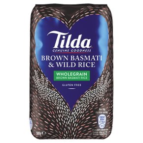Tilda wholegrain basmati & wild rice