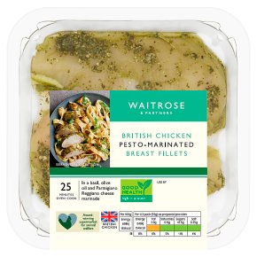 Waitrose British Chicken Pesto Breast Fillets