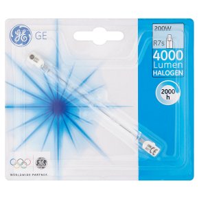 GE halogen R7s 200W 117.6mm