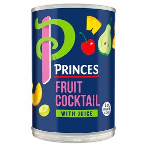 Princes fruit cocktail with juice
