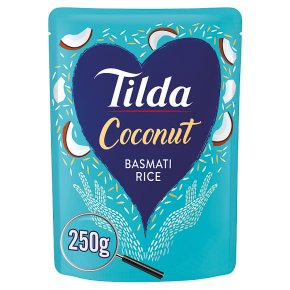 Tilda steamed coconut basmati rice