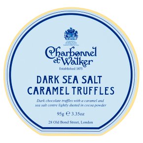 CetW Dark Sea Salt Truffles
