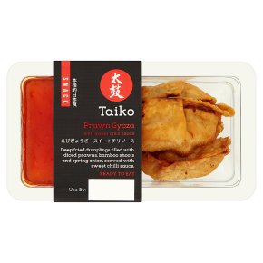 Taiko Prawn Gyoza with Sweet Chilli Sauce