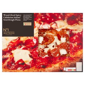 Waitrose No1 Spicy Calabrian Salami Pizza