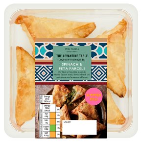 Waitrose World Deli Spinach and Feta Parcels