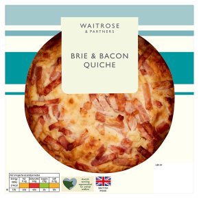 Waitrose Brie and Bacon Quiche