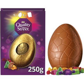 Nestle quality street chocolate egg