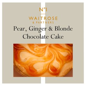No.1 Pear, Ginger & Blond White Chocolate Cake