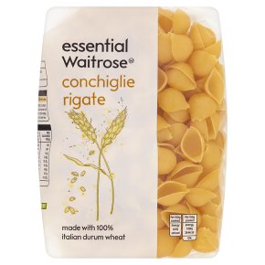 essential Waitrose conchiglie rigate