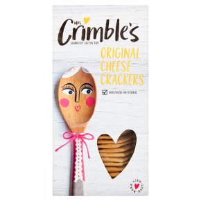 Mrs Crimble's cheese crackers