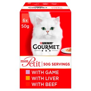 Gourmet Mon Petit Cat Food Pouches Mixed