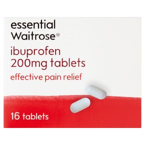 essential Waitrose Ibuprofen Tablets