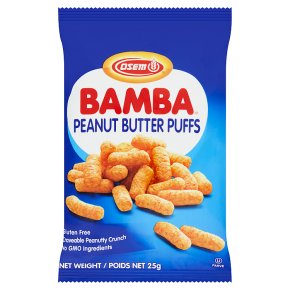 Osem bamba peanut snack