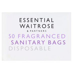 Waitrose Sanitary Disposal Bags