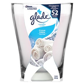 Glade Large Candle Clean Linen