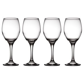 essential Waitrose large white wine glasses, pack of 4