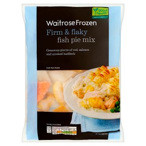 Waitrose Frozen fish pie mix