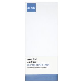 essential Waitrose Easycare Fitted Sheet