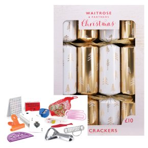 Waitrose Gold Tree Crackers