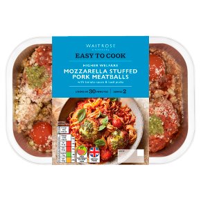 Easy To Cook Mozzarella Stuffed Pork Meatballs