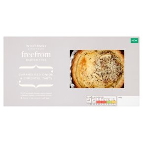Waitrose Freefrom Caramelised Onion & Emmental Tarts