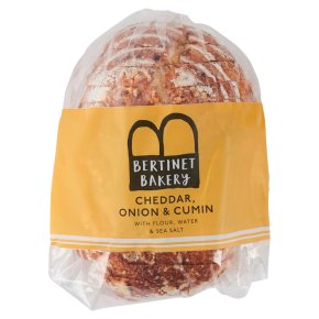 The Bertinet Bakery Cheddar, Onion & Cumin Sliced