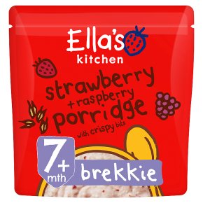 Ella's Strawberry & Raspberry Porridge