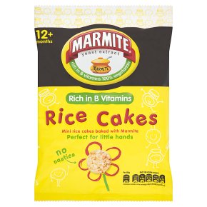 Marmite rice cakes