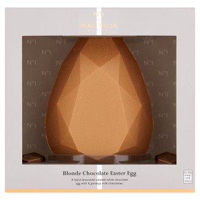 No.1 Blonde Chocolate Easter Egg