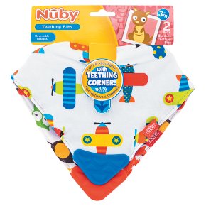 Nûby Bandana Teething Bibs