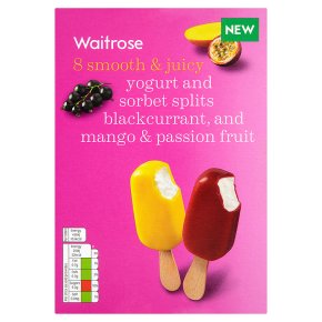 Waitrose 8 yogurt & sorbet splits