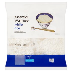 essential Waitrose white rice