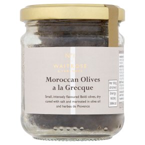 Waitrose 1 Black Olives à la Grecque