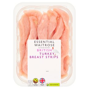 essential Waitrose British Turkey Breast Strips