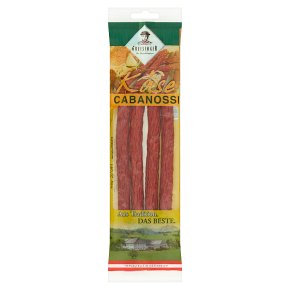 Greisinger käse cabanossi
