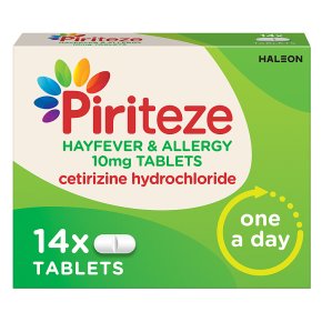 Piriteze Allergy Tablets