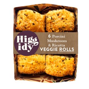 Higgidy Porcini Mushroom & Ricotta Rolls