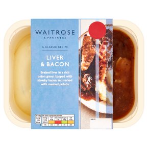 Waitrose liver & bacon