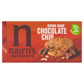 Nairn's Dark Chocolate Chip Oat Biscuits