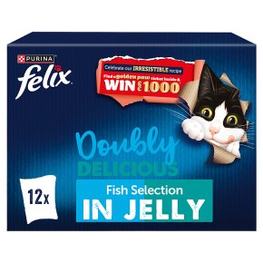 Felix Doubly Delicious Fish Selection in Jelly