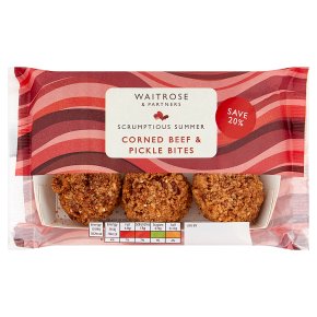 Waitrose Corned Beef & Pickle Bites